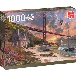 Puzzle Jumbo Puente Golden Gate, San Francisco de 1000 Piezas