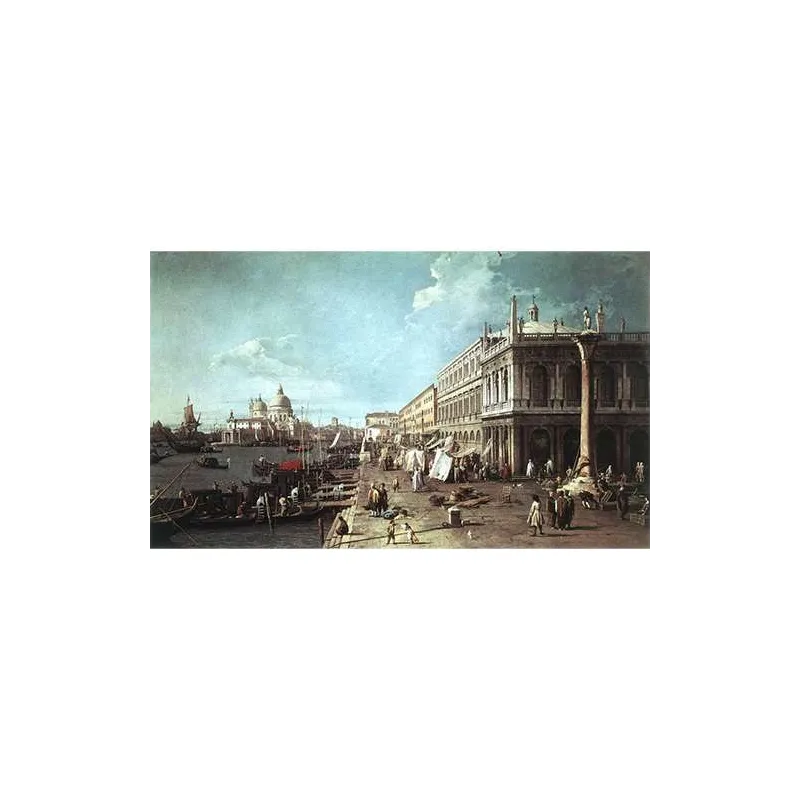 Puzzle Ricordi El muelle y la biblioteca (Canaletto) de 2000 piezas 3001N15993G