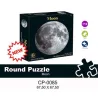Puzzle redondo 1000 piezas La Luna