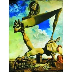 Puzzle Ricordi Construcción blanda con judías hervidas, Dalí de 1500 piezas 2901N26085