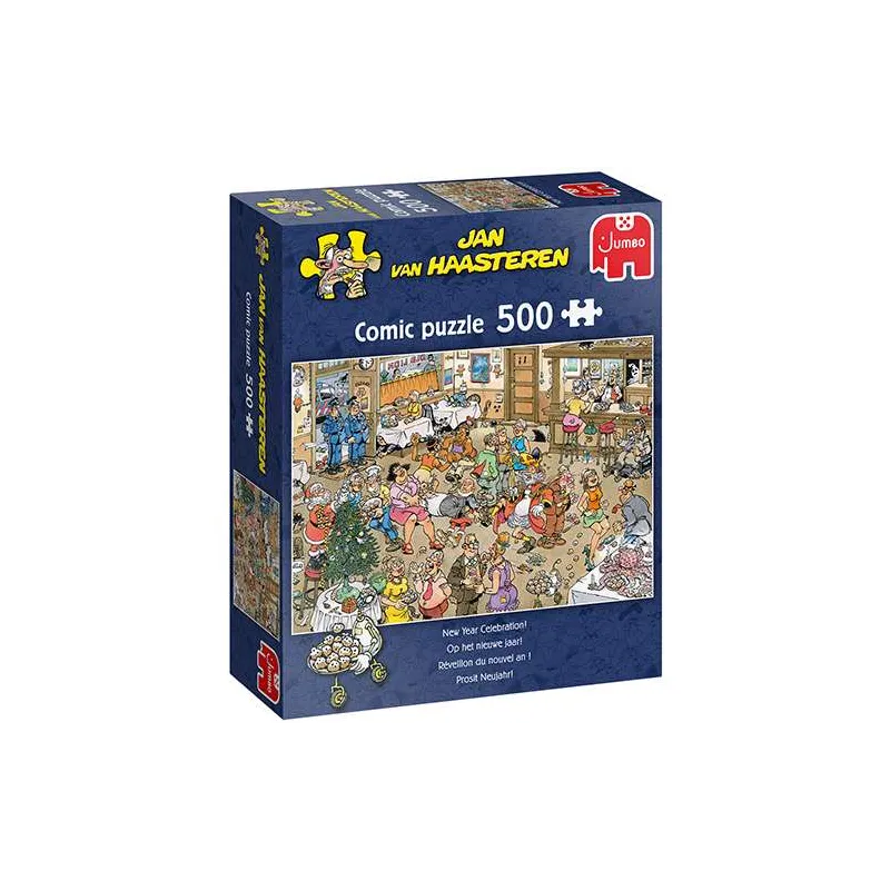 Puzzle Jumbo 500 piezas Celabración de Año Nuevo 20034