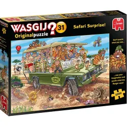 Puzzle Jumbo Original Wasgij 31 Sorpresa en el safari 1000 piezas 19164