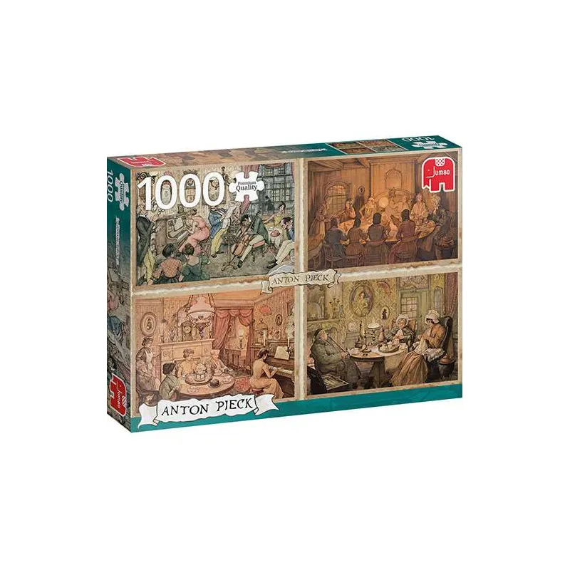 Puzzle Jumbo 1000 piezas Salas de entretenimiento 18856