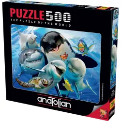 Puzzle Anatolian de 500 piezas Selfie del océano 3585