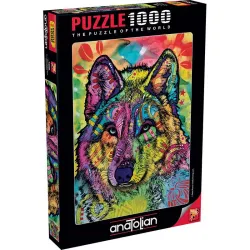 Puzzle Anatolian de 1000 piezas La mirada del lobo 1048