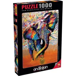 Puzzle Anatolian de 1000 piezas Colores africanos 1054