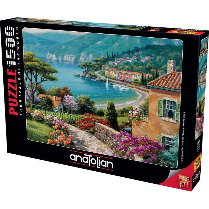 Puzzle Anatolian de 1500 piezas Lakeside, orilla del lago 4547