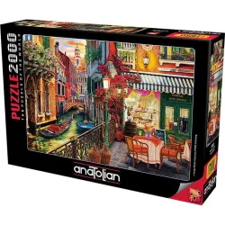 Puzzle Anatolian de 2000 piezas Café en Venecia 3952