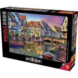 Puzzle Anatolian de 2000 piezas Canal de Colmar 3953