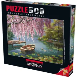 Puzzle Anatolian de 500 piezas El estanque en primavera 3573