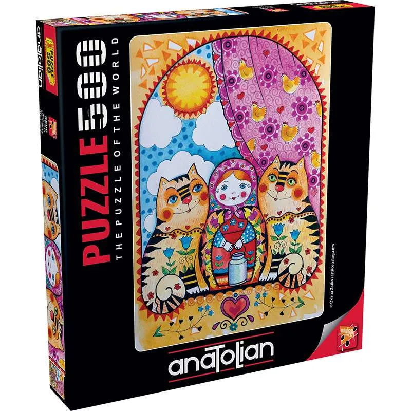 Puzzle Anatolian de 500 piezas Matryoshka 3606