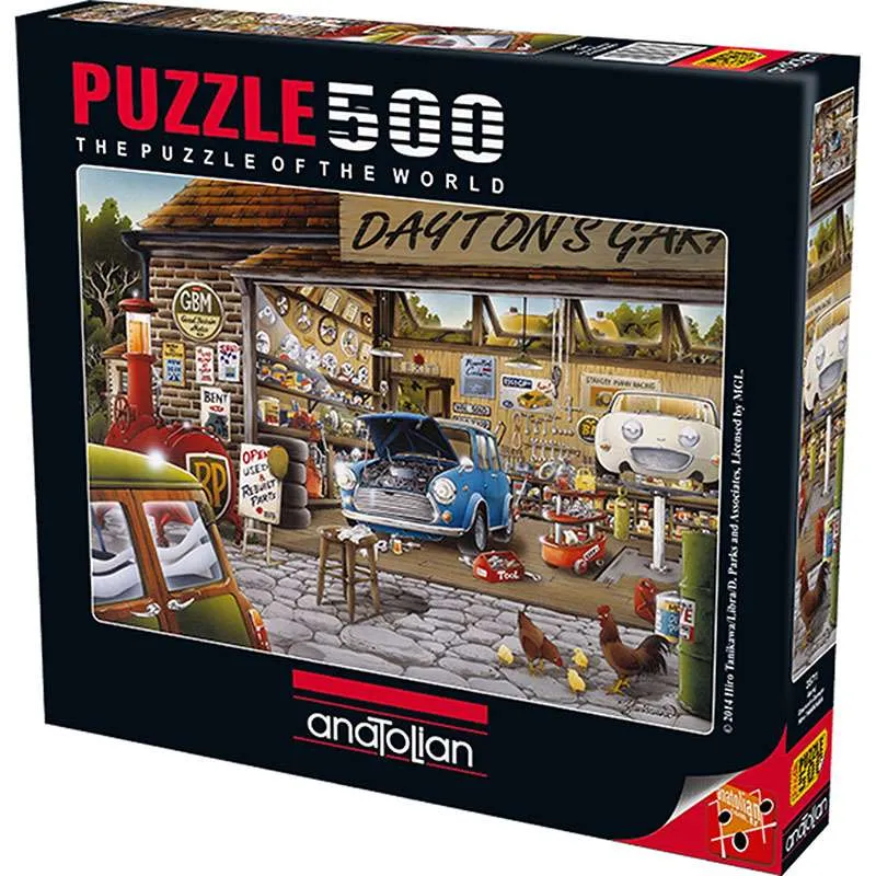 Puzzle Anatolian de 500 piezas El garaje de Dayton 3571
