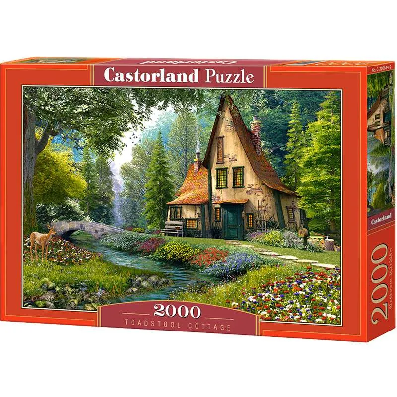 Puzzle Castorland Cabaña Toadstool de 2000 piezas 200634