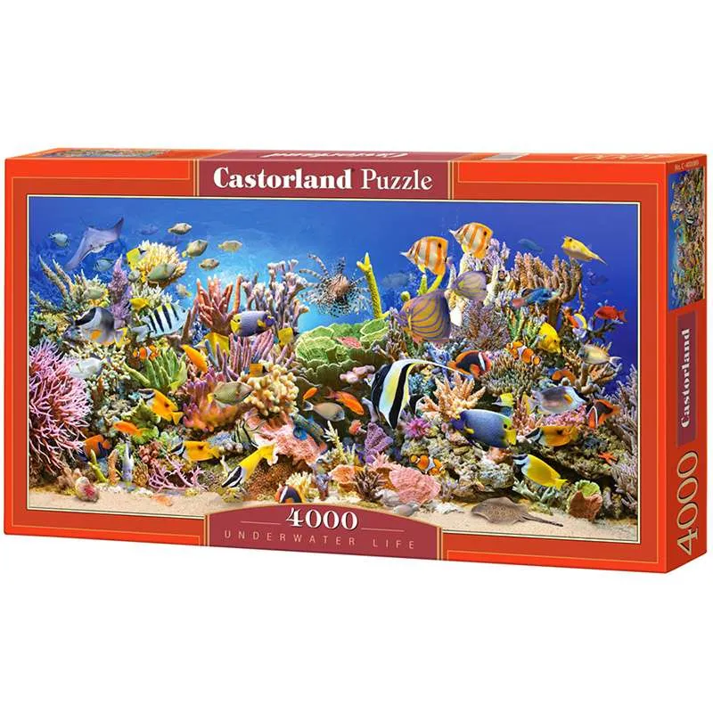 Puzzle Castorland Panorámico Bajo el mar de 4000 piezas 400089