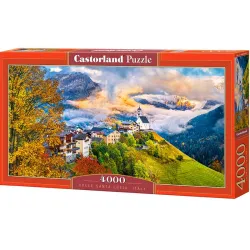 Puzzle Castorland Panorámico Colle Santa Lucia, Italia de 4000 piezas 400164