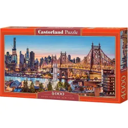 Puzzle Castorland Panorámico Buenas noches Nueva York de 4000 piezas 400256
