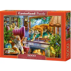 Puzzle Castorland Tigres volviendo a la vida de 3000 piezas C-300556