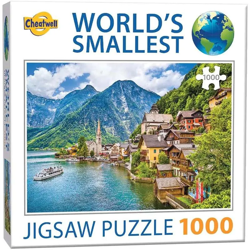 Puzzle Cheatwell Hallstatt de 1000 piezas World’s Smallest