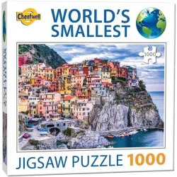 Puzzle Cheatwell Manarola Italia de 1000 piezas World’s Smallest