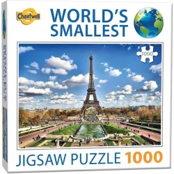 Puzzle Cheatwell Paris Torre Eiffel de 1000 piezas World’s Smallest