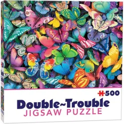 Puzzle Cheatwell Mariposas de 500 piezas DOUBLE TROUBLE