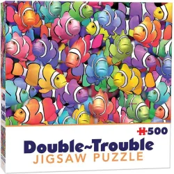 Puzzle Cheatwell Pez payaso de 500 piezas DOUBLE TROUBLE