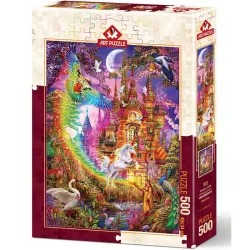 Puzzle Art Puzzle Castillo arco iris de 500 piezas 5075