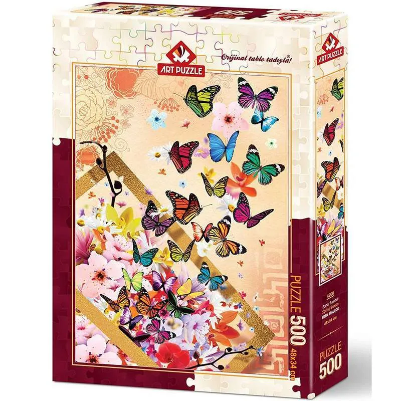 Puzzle Art Puzzle Mariposas de 500 piezas 4200