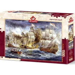 Puzzle Art Puzzle Batalla naval de 1500 piezas 4549
