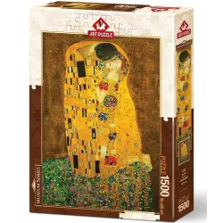 Puzzle Art Puzzle El beso, Klimt de 1500 piezas 5392