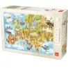 Puzzle Deico Mapa de Europa de 1000 piezas 76120