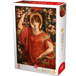 Puzzle Deico Una visión de Fiammetta, Rossetti de 1000 piezas 76700