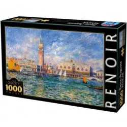 Puzzle DToys El palacio ducal de Venecia, Renoir de 1000 piezas 74911