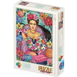 Puzzle DToys Frida Khalo de 1000 piezas 77592