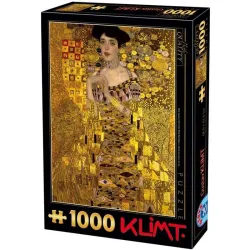 Puzzle DToys Adele Bloch-Bauer I, La Dama Dorada, Klimt de 1000 piezas 70128