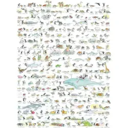 Puzzle Fabio Vettori 1080 piezas Animales