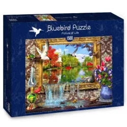 Bluebird Puzzle Cuadro de vida de 1500 pieza 70191
