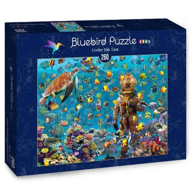 Bluebird Puzzle Bajo el mar de 260 piezas 70447