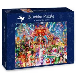 Bluebird Puzzle Noche en el circo de 1000 piezas 70250-P