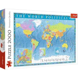 Puzzle Trefl 2000 piezas El mundo político 27099
