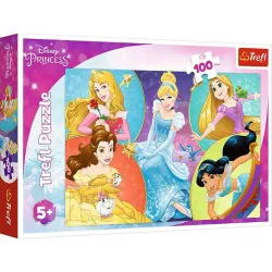Puzzle Trefl 100 piezas Dulces Princesas Disney 16419