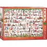 Puzzle Eurographics 1000 piezas Gatos navideños 6000-0940