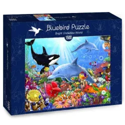 Bluebird Puzzle Brillante mundo submarino de 1500 piezas 70028
