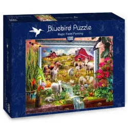 Bluebird Puzzle Cuadro mágico de la granja de 1000 piezas 70029