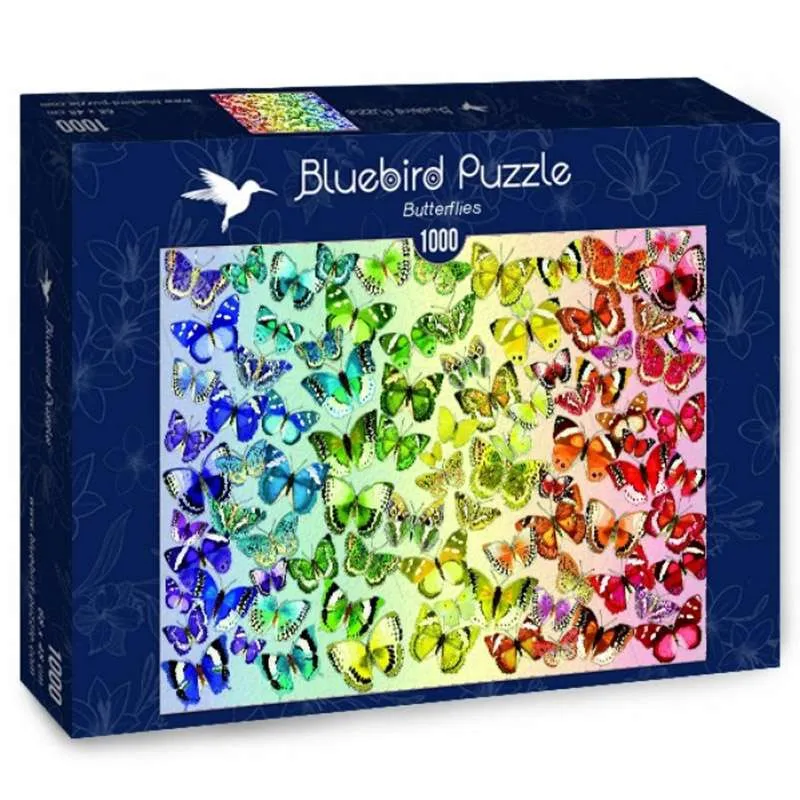 Bluebird Puzzle Mariposas de 1000 piezas 70485