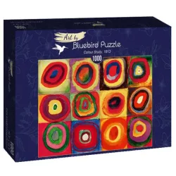 Bluebird Puzzle Estudio de color, Kandinsky de 1000 piezas 60035