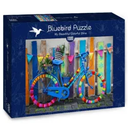 Bluebird Puzzle Mi bonito bicicleta de colores de 1000 piezas 70010