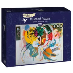 Bluebird Puzzle Curva dominante, Kandinsky de 1000 piezas 60110