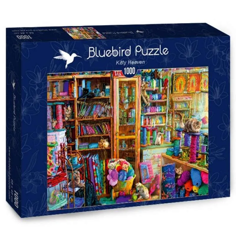 Bluebird Puzzle El cielo de los gatos de 1000 piezas 70331-P