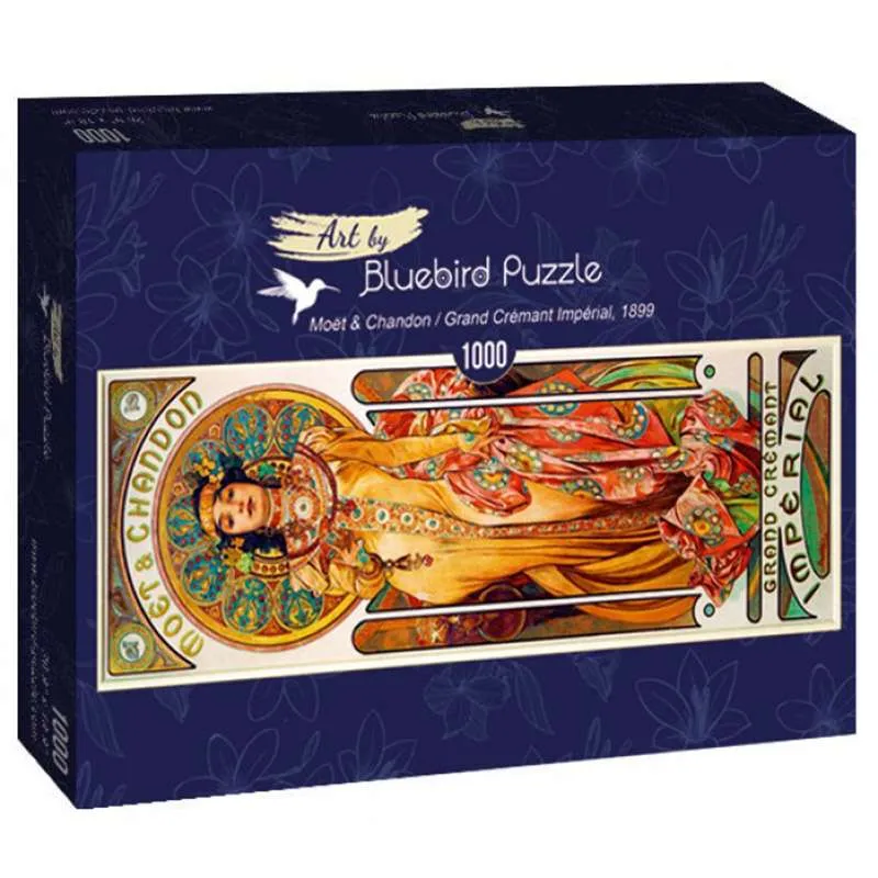 Bluebird Puzzle Moët & Chandon-Grand Crémant Impérial, Mucha de 1000 piezas 60094